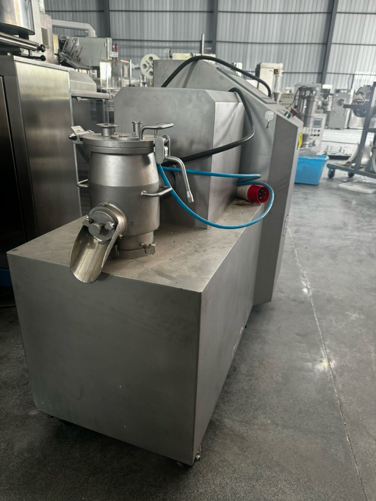 转让二手湿法制粒机 一台重庆精工产10升高效湿法制粒机