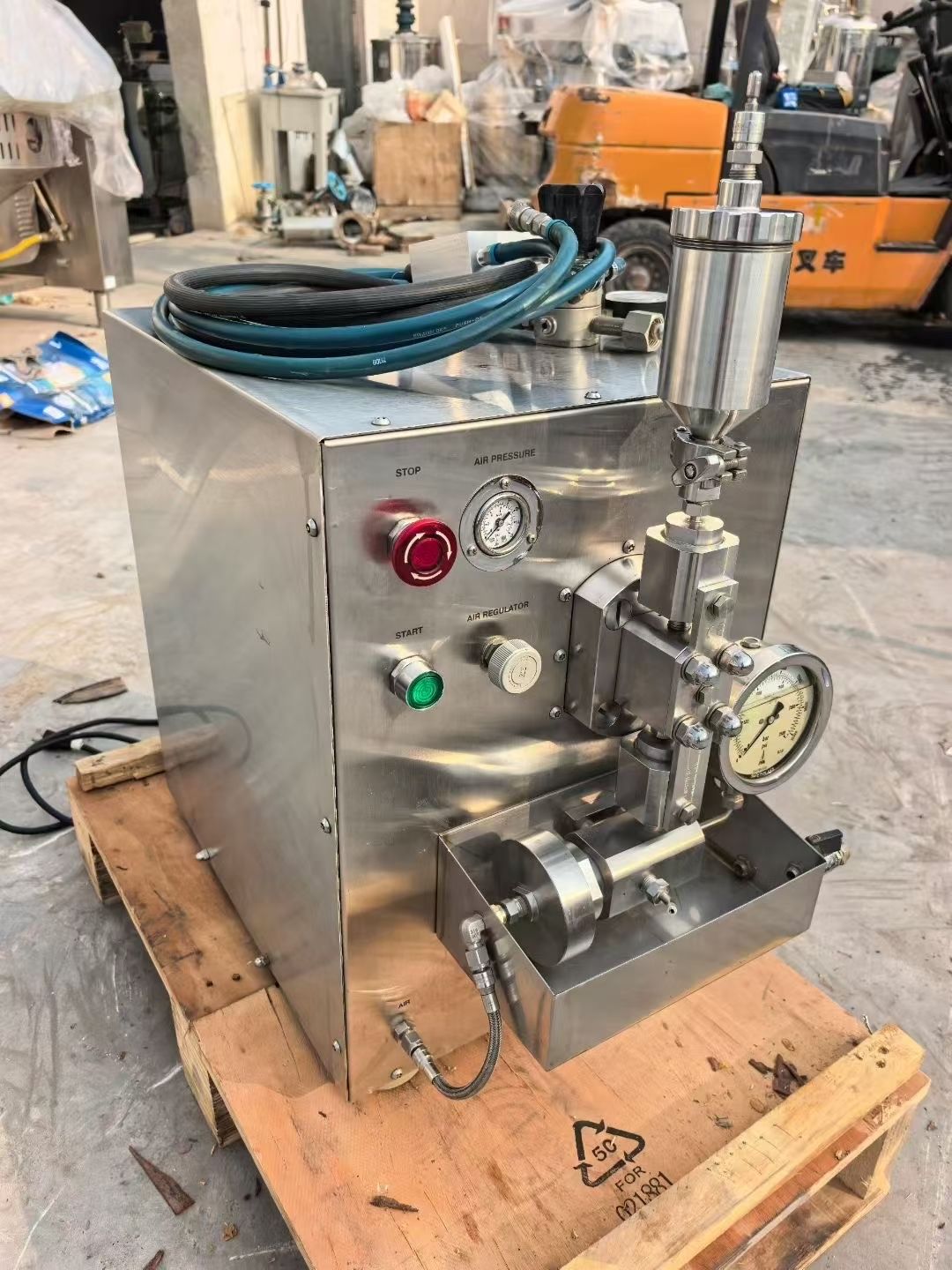 转让二手高压均质机 一台容积3升压力200兆帕加拿大产超高压均质机