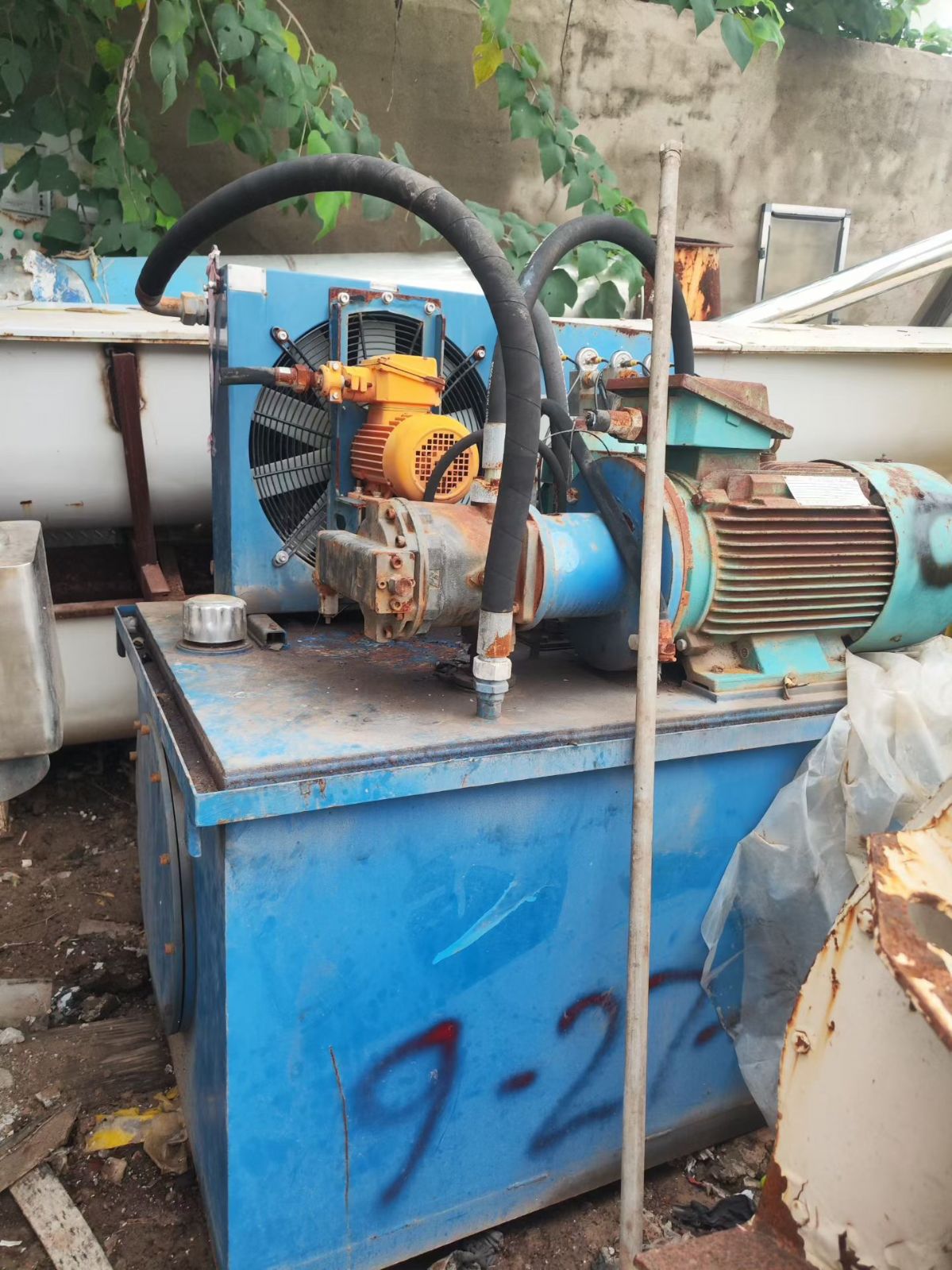 转让二手隔膜压滤机 一台面积9平方316材质立式隔膜压滤机