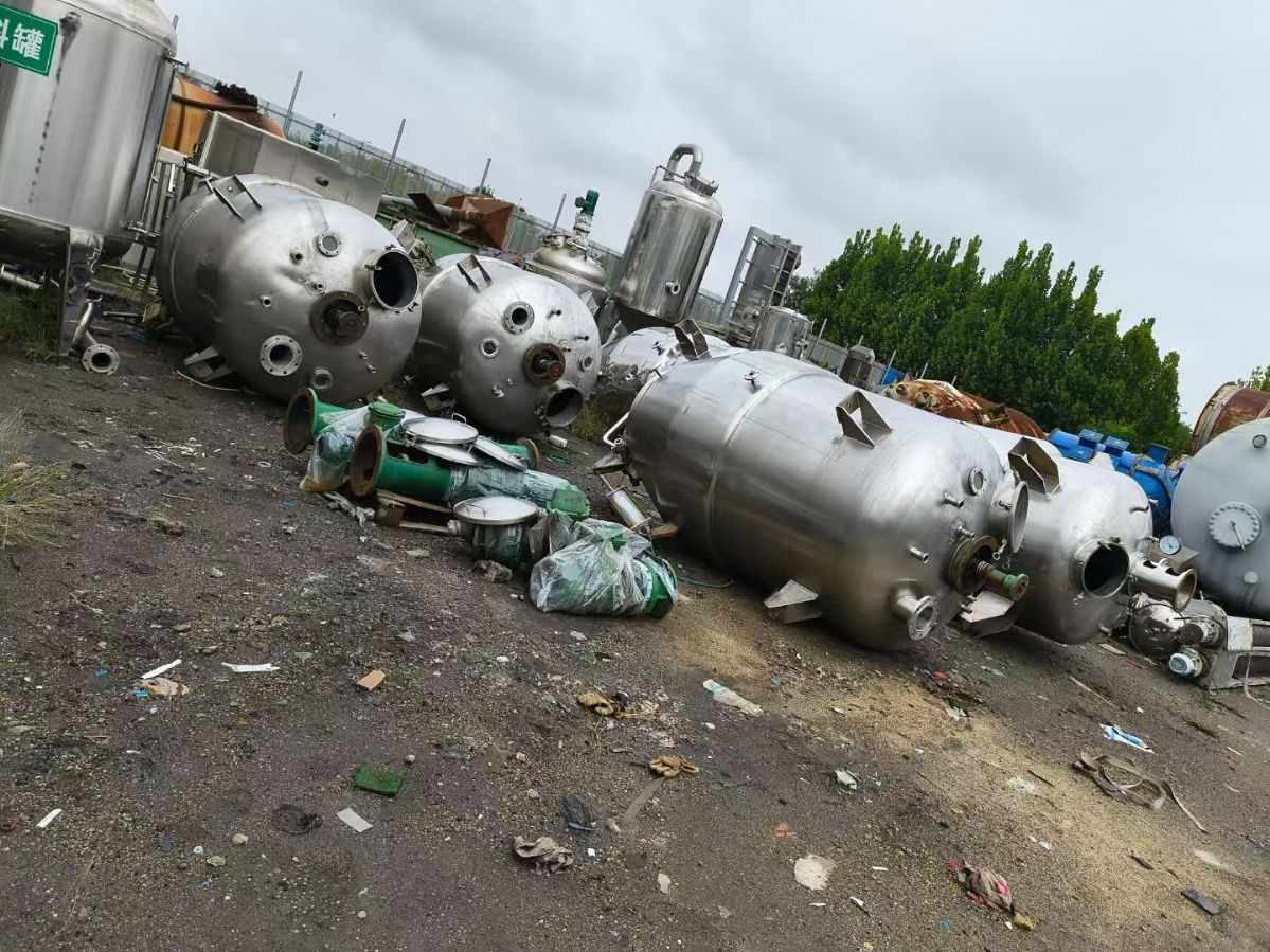 转让二手动态提取罐 五台容积3立方多功能动态提取罐