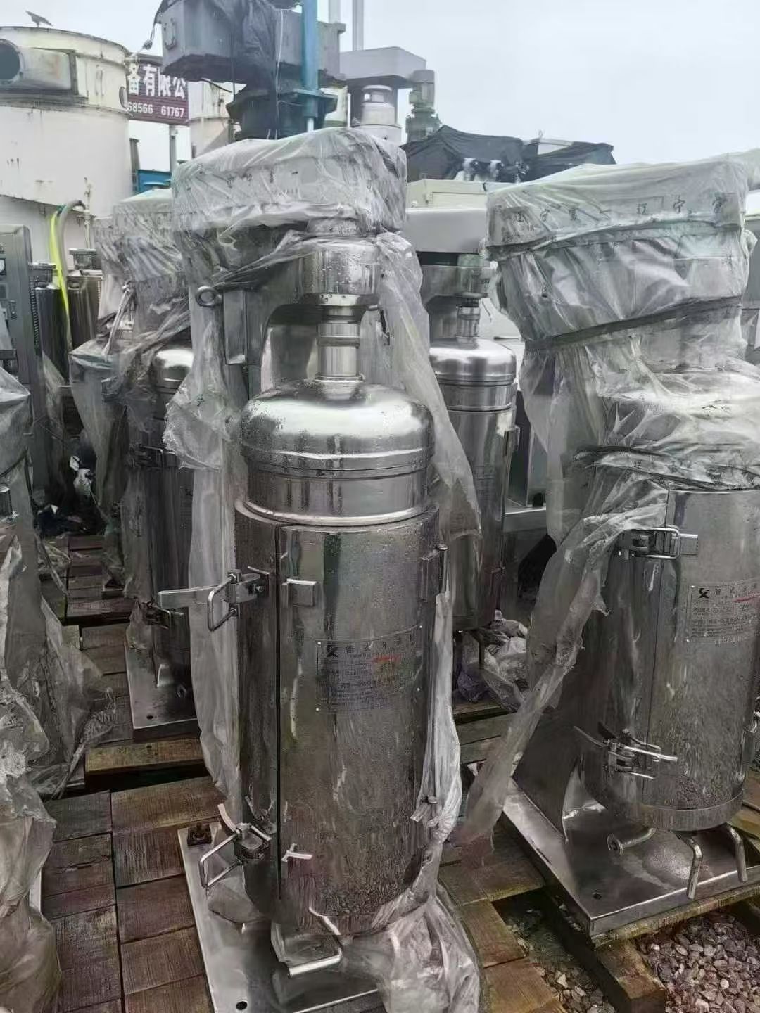 转让二手管式分离机 12台150型广州富一产高速管式分离机