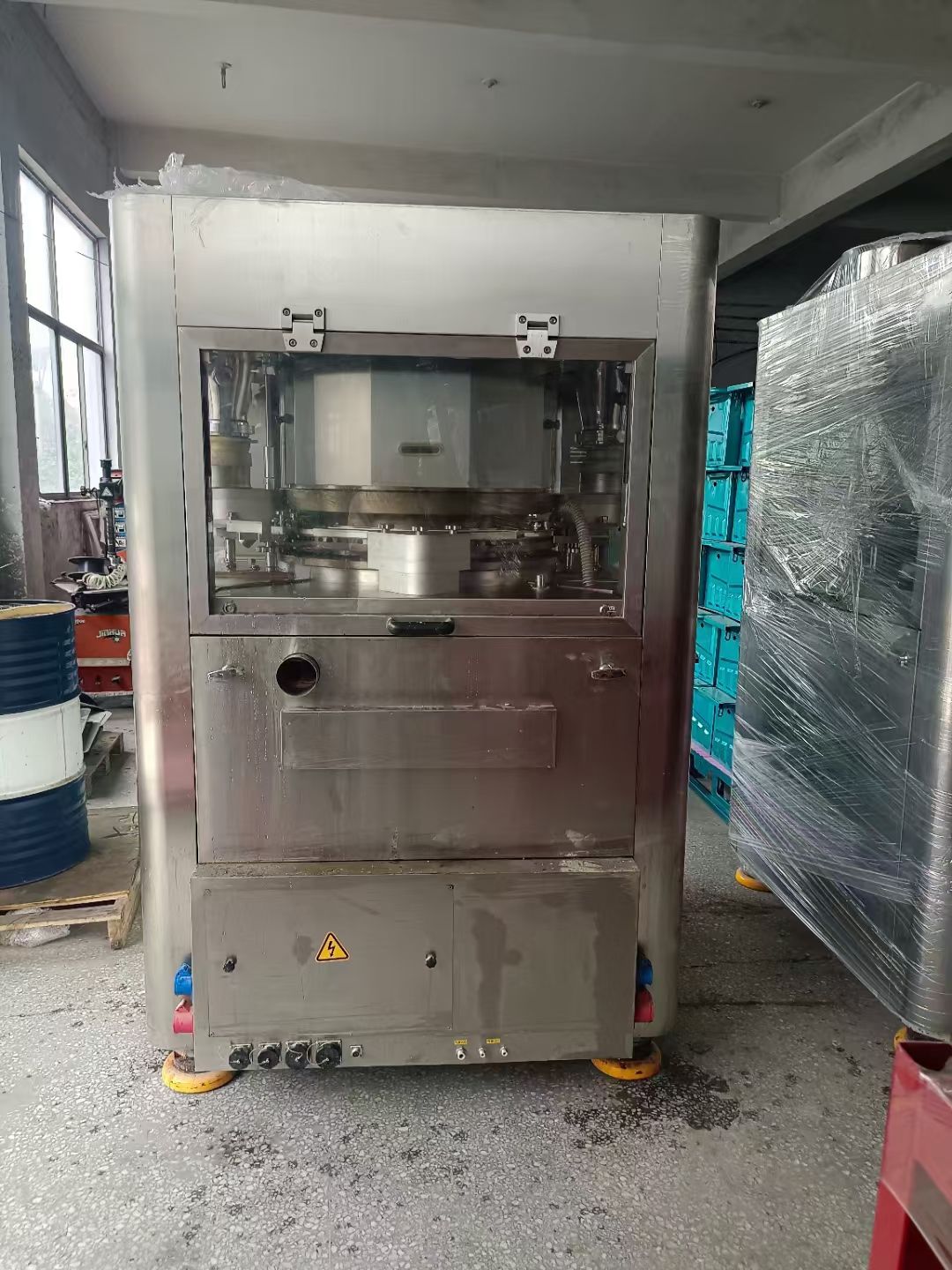 轉(zhuǎn)讓二手高速壓片機 一臺83沖北京翰林產(chǎn)大型旋轉(zhuǎn)高速壓片機