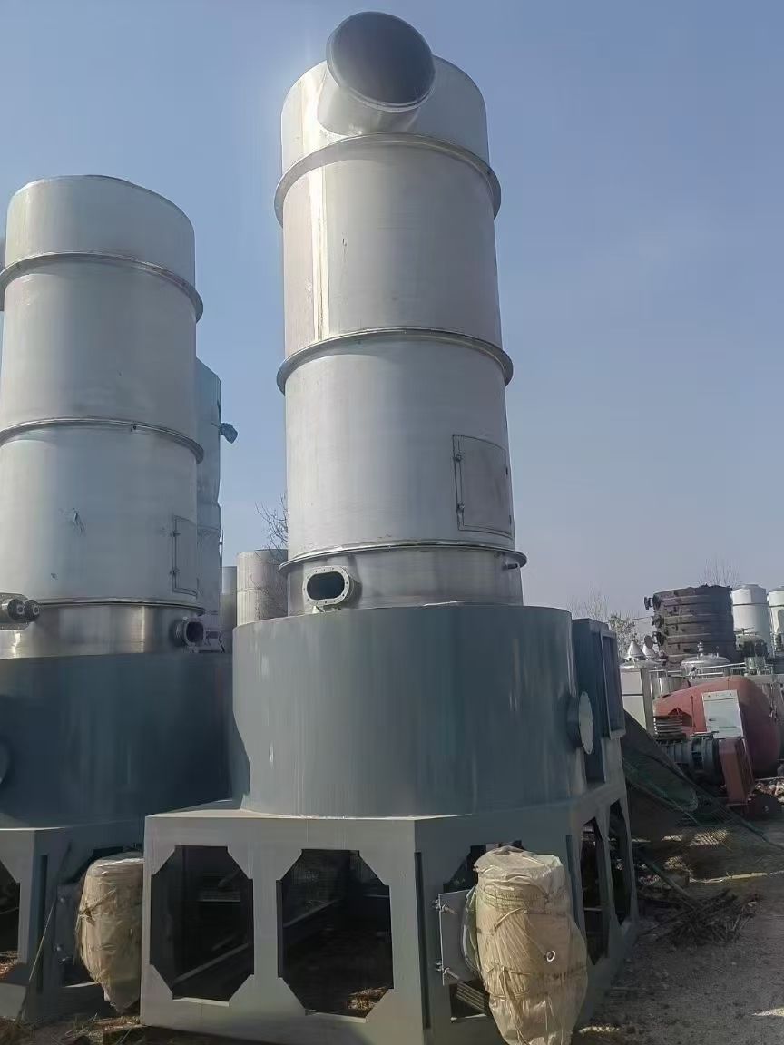 轉(zhuǎn)讓二手閃蒸干燥機 兩套直徑1600型不銹鋼旋轉(zhuǎn)閃蒸干燥機