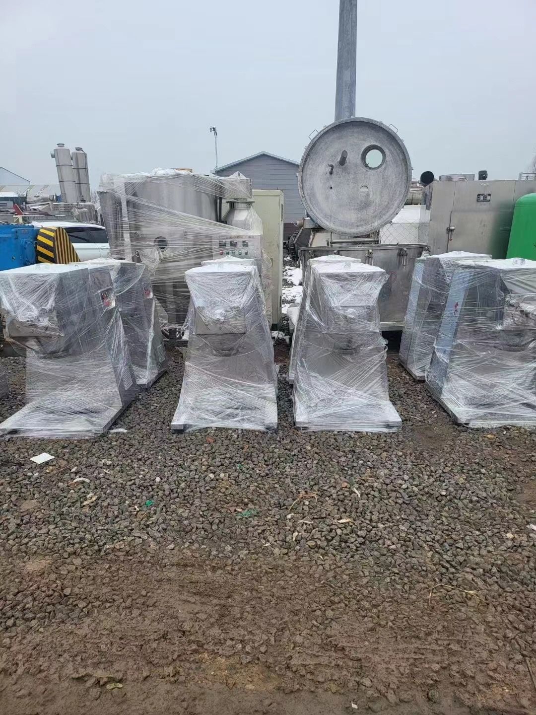 轉(zhuǎn)讓二手搖擺顆粒機(jī) 五臺(tái)160型全不銹鋼搖擺顆粒機(jī)