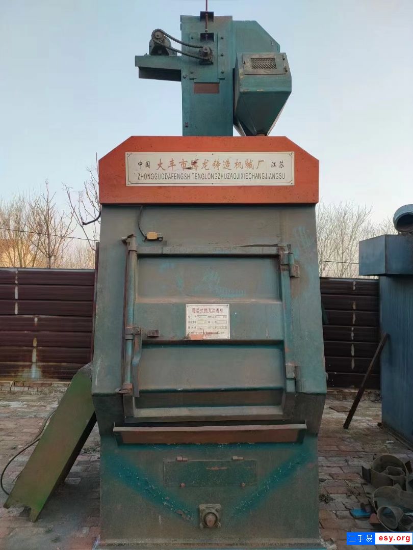 出售履帶 吊鉤  通過式拋丸機