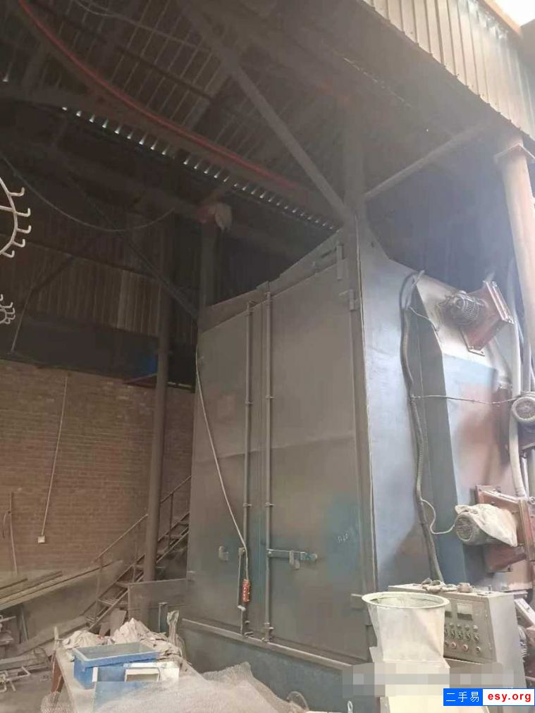 出售履帶 吊鉤  通過式拋丸機