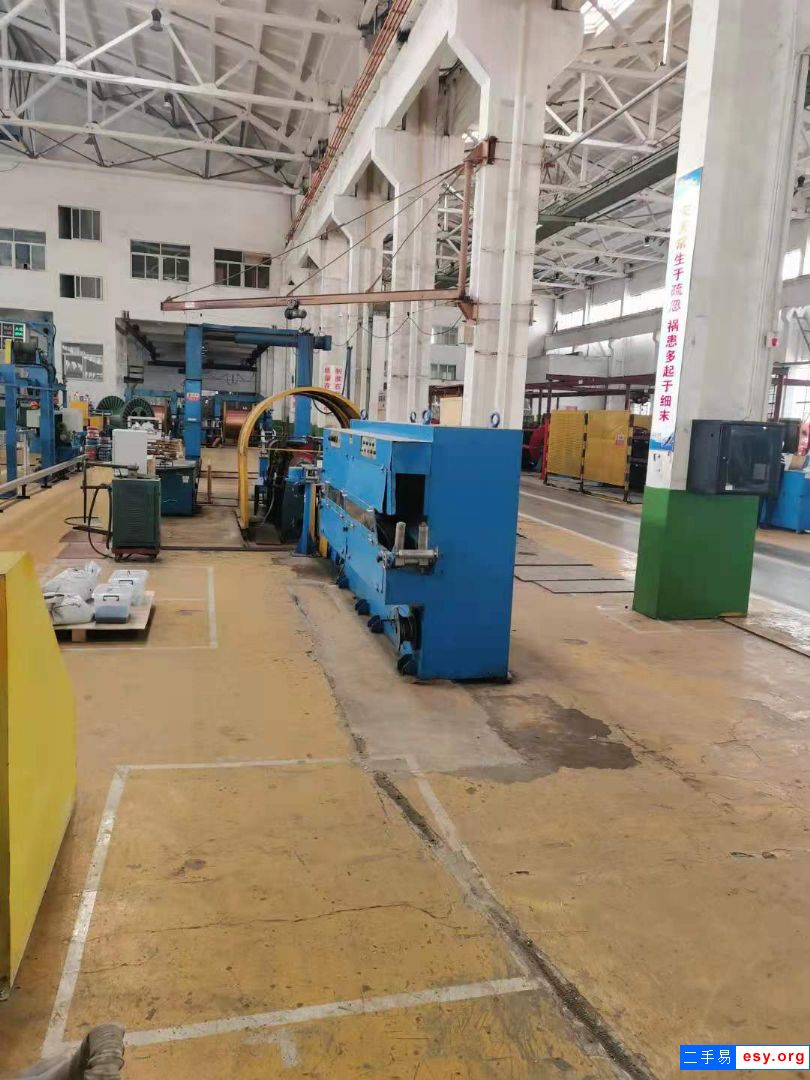 出售二手電纜鎧裝機 屏蔽機 裝鎧機