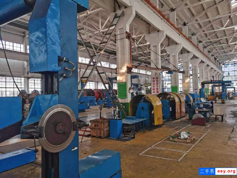 出售二手電纜鎧裝機 屏蔽機 裝鎧機