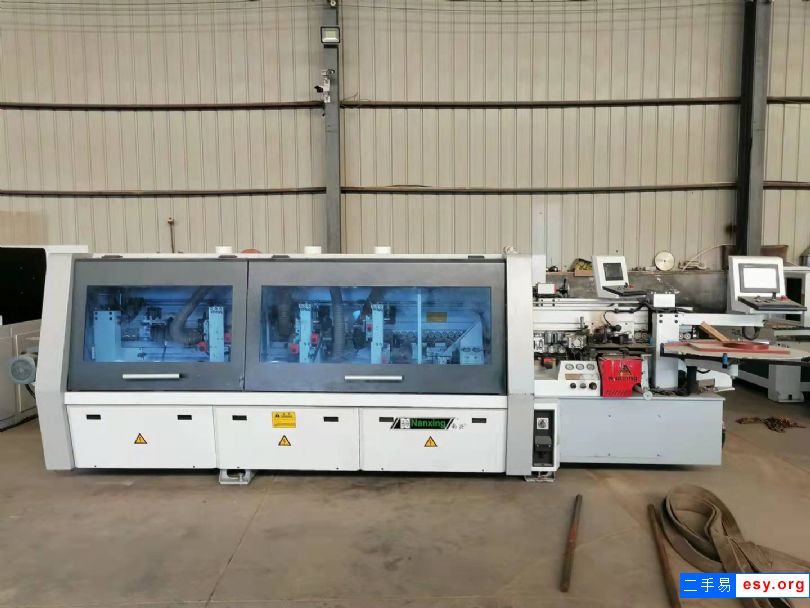 出售八成新二手木工機械設備全自動封邊機木工封邊機