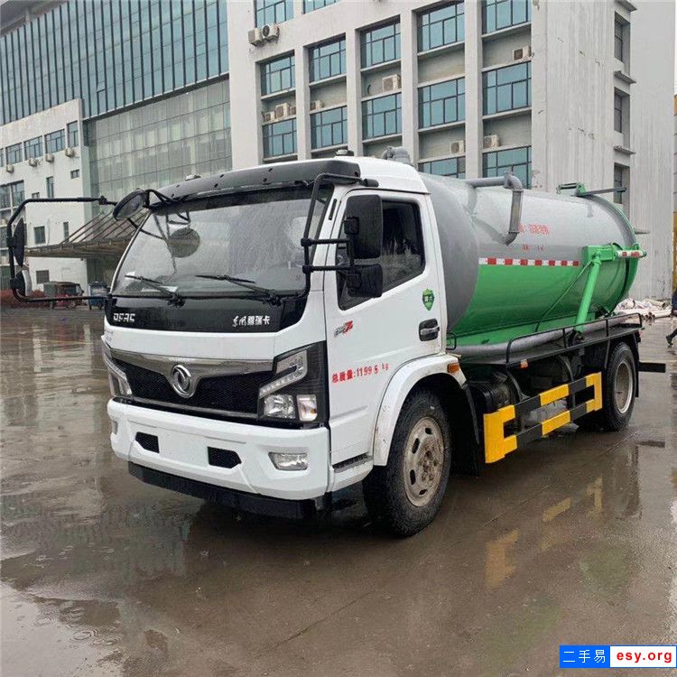 全手續(xù)黃牌8噸吸污車 東風(fēng)二手吸污車