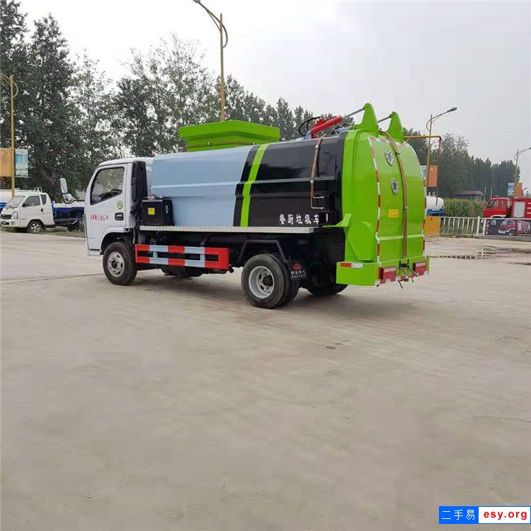 餐廚垃圾車 二手掛桶垃圾車