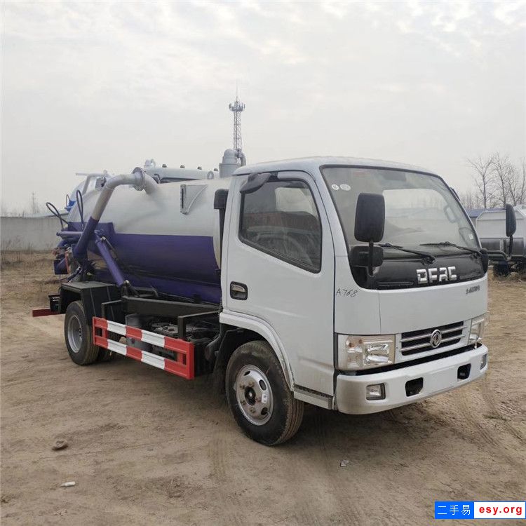 藍(lán)牌二手吸污車 真空吸污車 大型吸污車