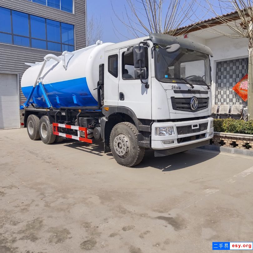 大型污水清理車 帶手續(xù)東風(fēng)吸污車