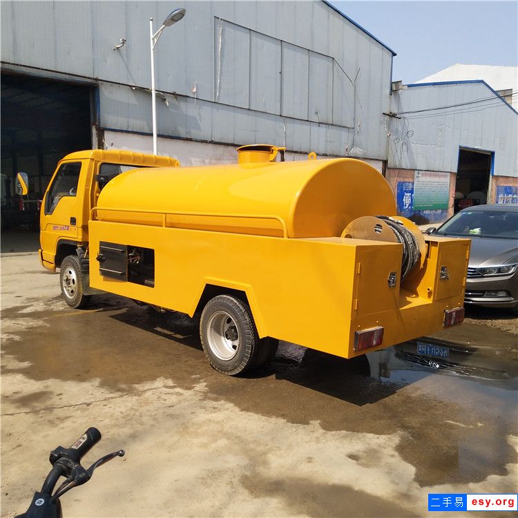 轉(zhuǎn)讓國六大型高壓清洗車 二手沖洗車