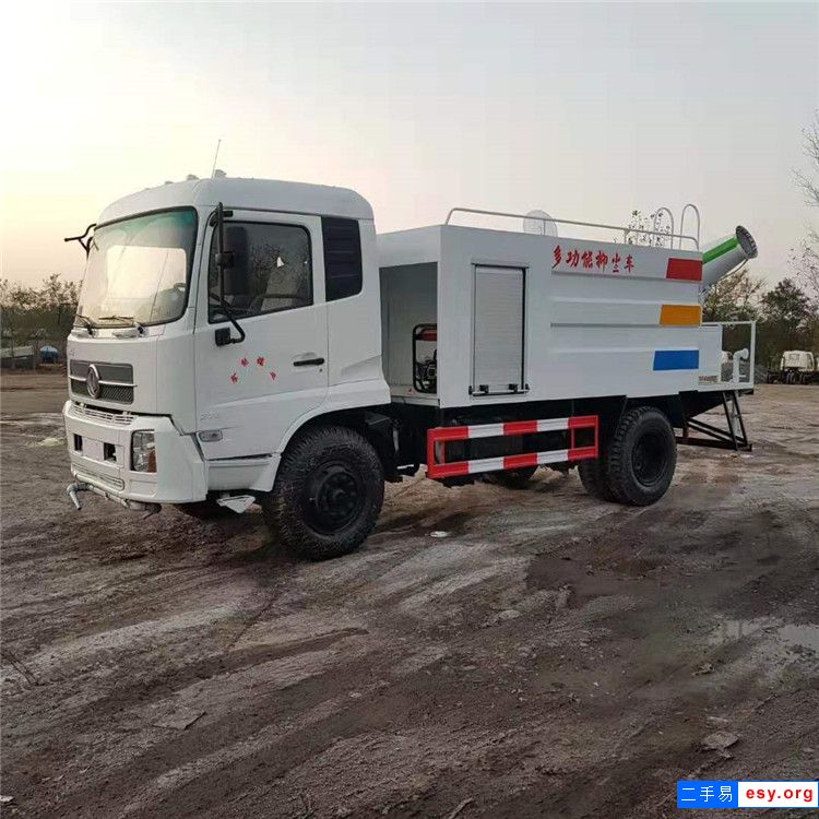 現(xiàn)車出售工地路面降塵沖洗噴灑車　多功能灑水車