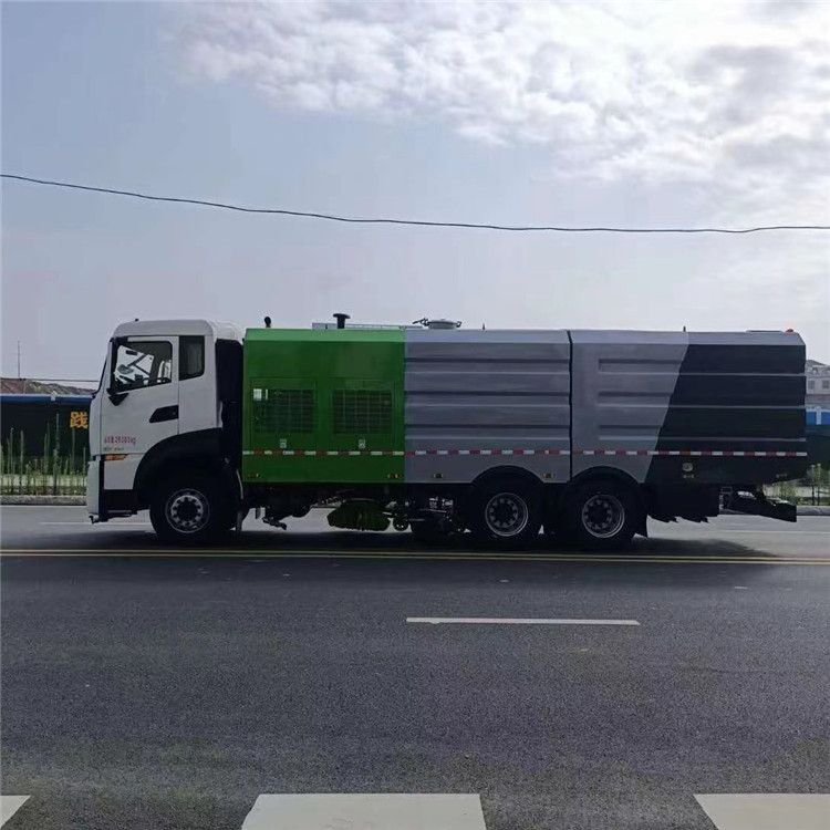 5噸大型洗掃車 東風(fēng)掃路車 二手洗掃車