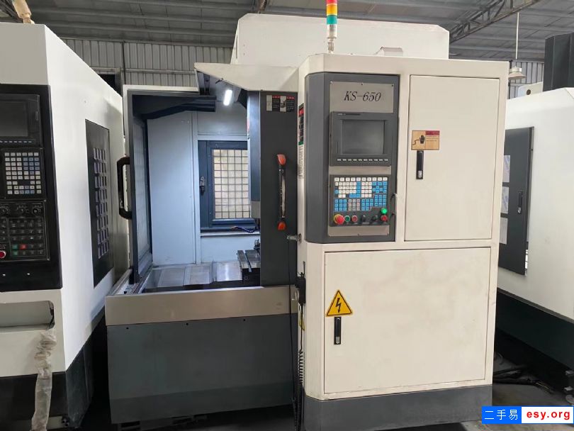 原裝大岡650精雕機(jī)，新代21MA系統(tǒng)，主軸ER32 7.5KW 24