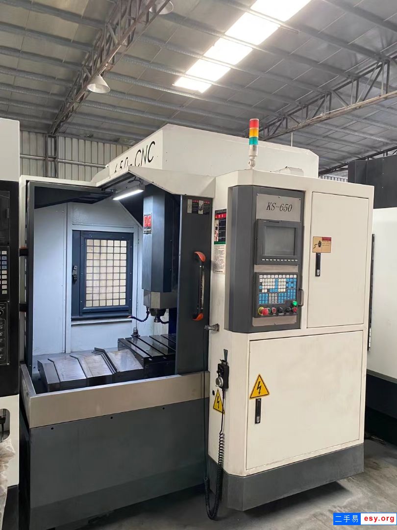 原裝大岡650精雕機(jī)，新代21MA系統(tǒng)，主軸ER32 7.5KW 24
