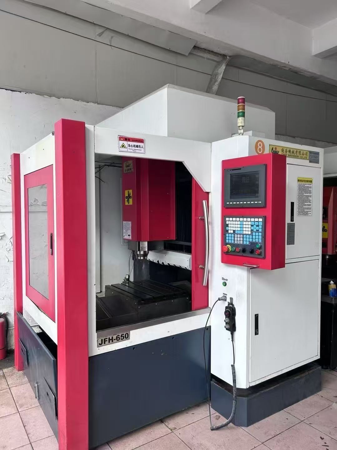 特价新到台鉅釜650,创能床身,新代系统21MA