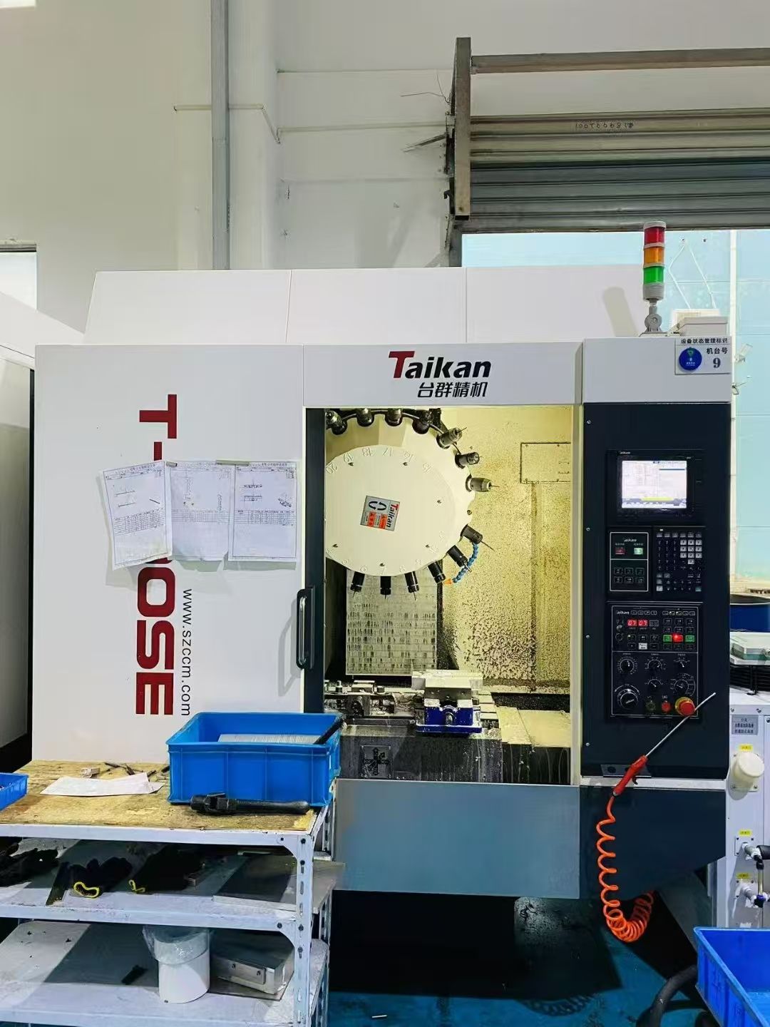 特價同款4臺臺群T700 鉆攻機(jī)