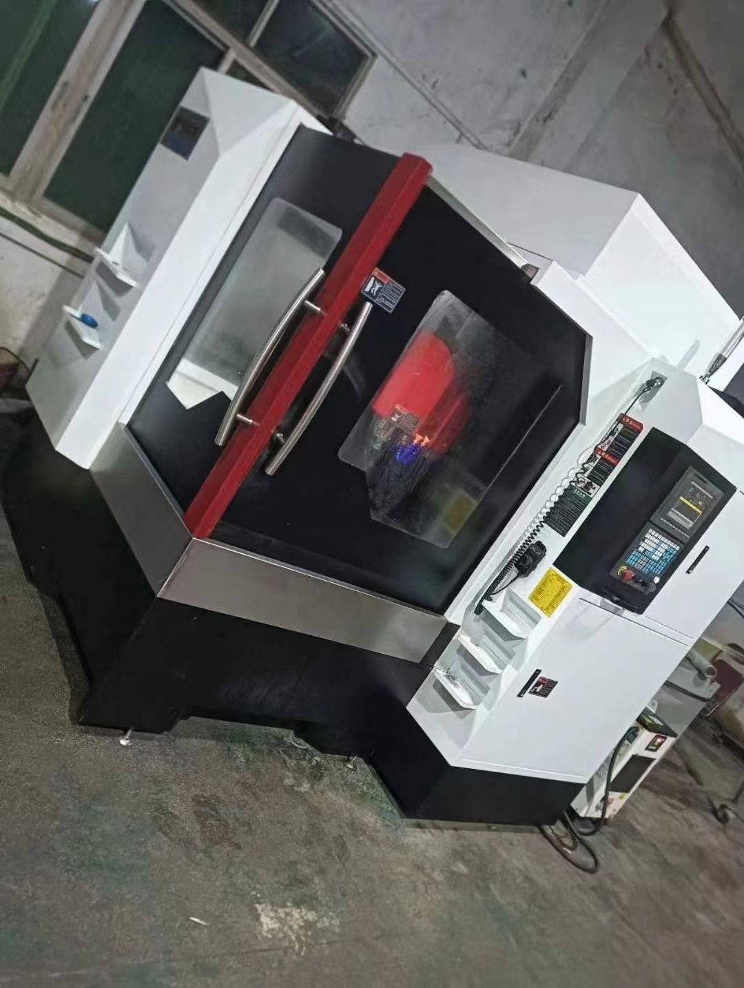 精品22年原裝世通870精雕機(jī)，主軸140直經(jīng)ER40主軸11KW/1