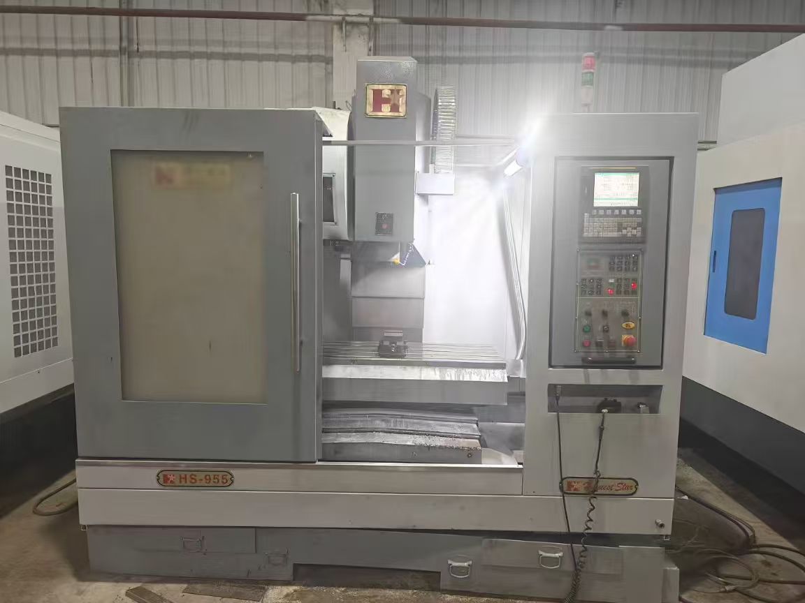 特价同款3台明科MK-V1380重型加工中心机,2024年出厂,新代2