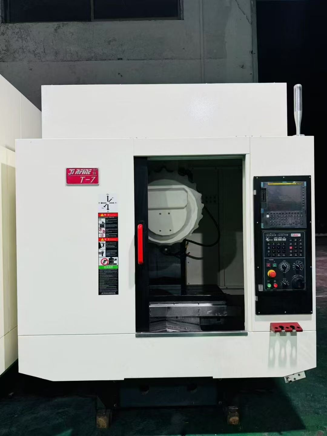 驚爆價(jià)雙胞胎喬鋒T7鉆攻機(jī)，發(fā)那科MF-Plus系統(tǒng)