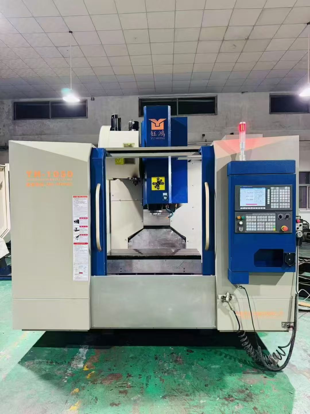 2024年出廠 炬名JMV-1270加工中心機，三菱M80系統(tǒng)