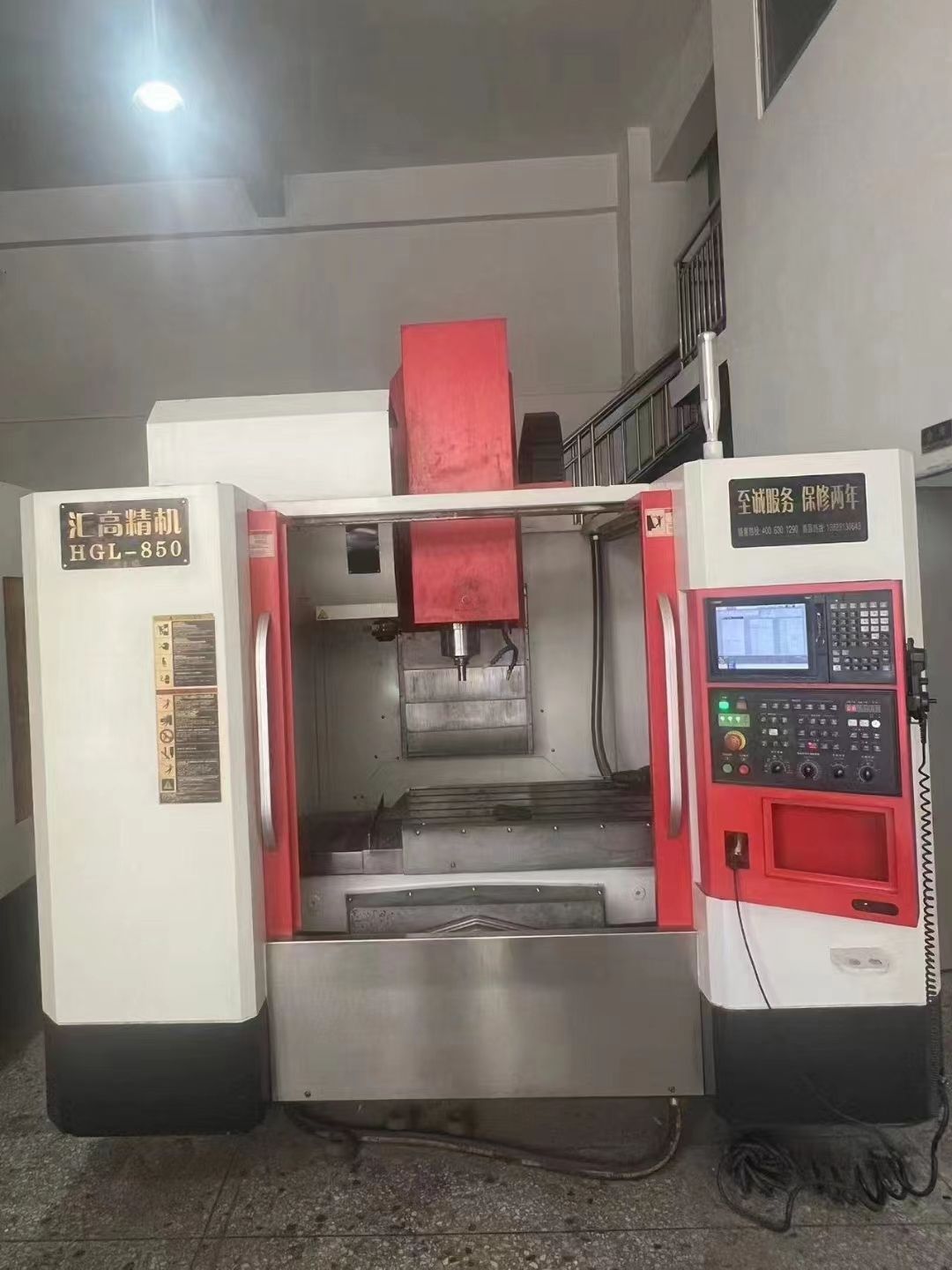 匯高重型模具機(jī)850，三菱系統(tǒng)M80A，三軸45滾柱線軌，10螺距絲桿