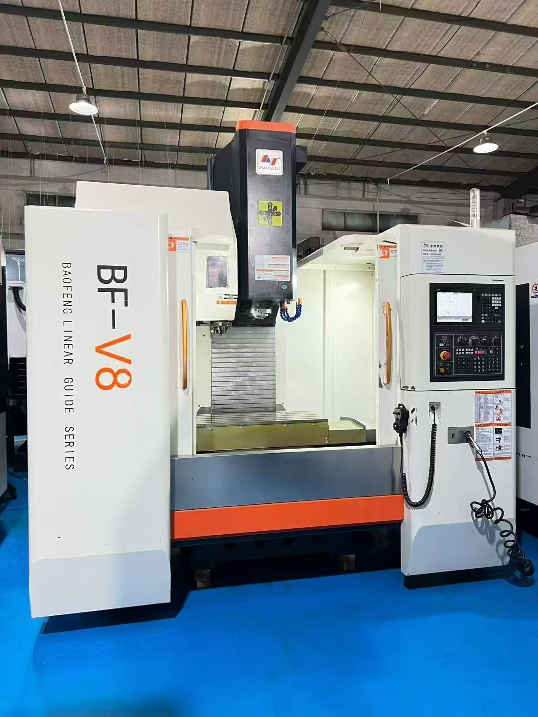 特价台群T-V1270S加工中心,三菱M80系统,三轴重型45滚柱线轨