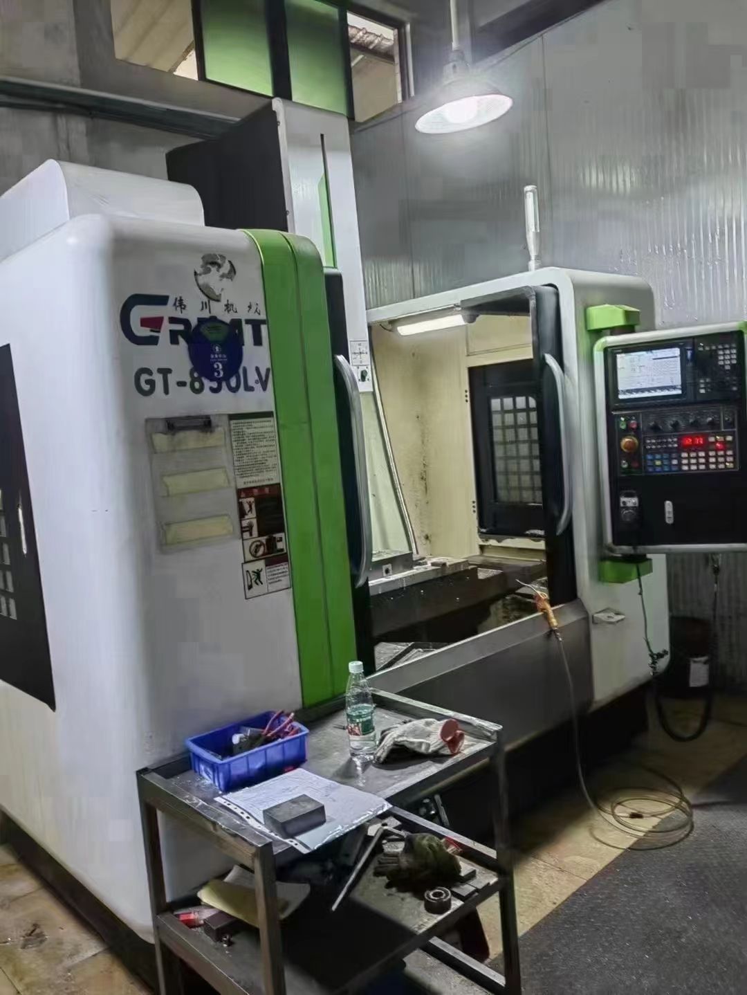 0年GT-850LV偉川三軸滾柱線軌2臺(tái)三菱M80系統(tǒng)