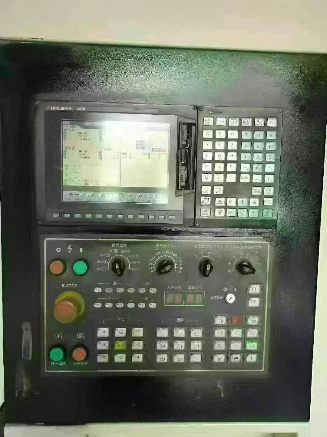 特價(jià)倉(cāng)庫(kù)新到喬鋒1060兩線一硬一臺(tái)，三菱M70系統(tǒng)
