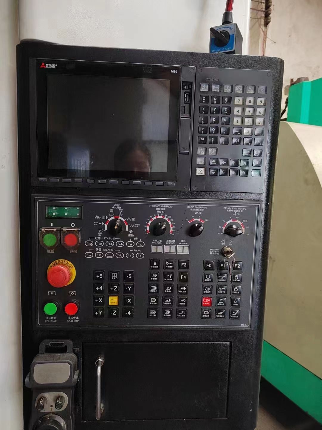 急售靚機(jī)臺(tái)群850三硬軌模具機(jī)三菱m80系統(tǒng)準(zhǔn)新機(jī)機(jī)好價(jià)優(yōu)