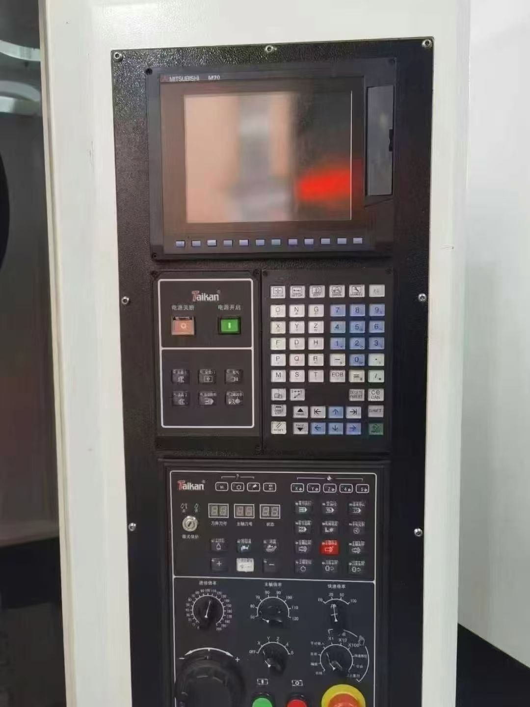 特價臺群精機(jī)T500H,三菱M70A系統(tǒng)