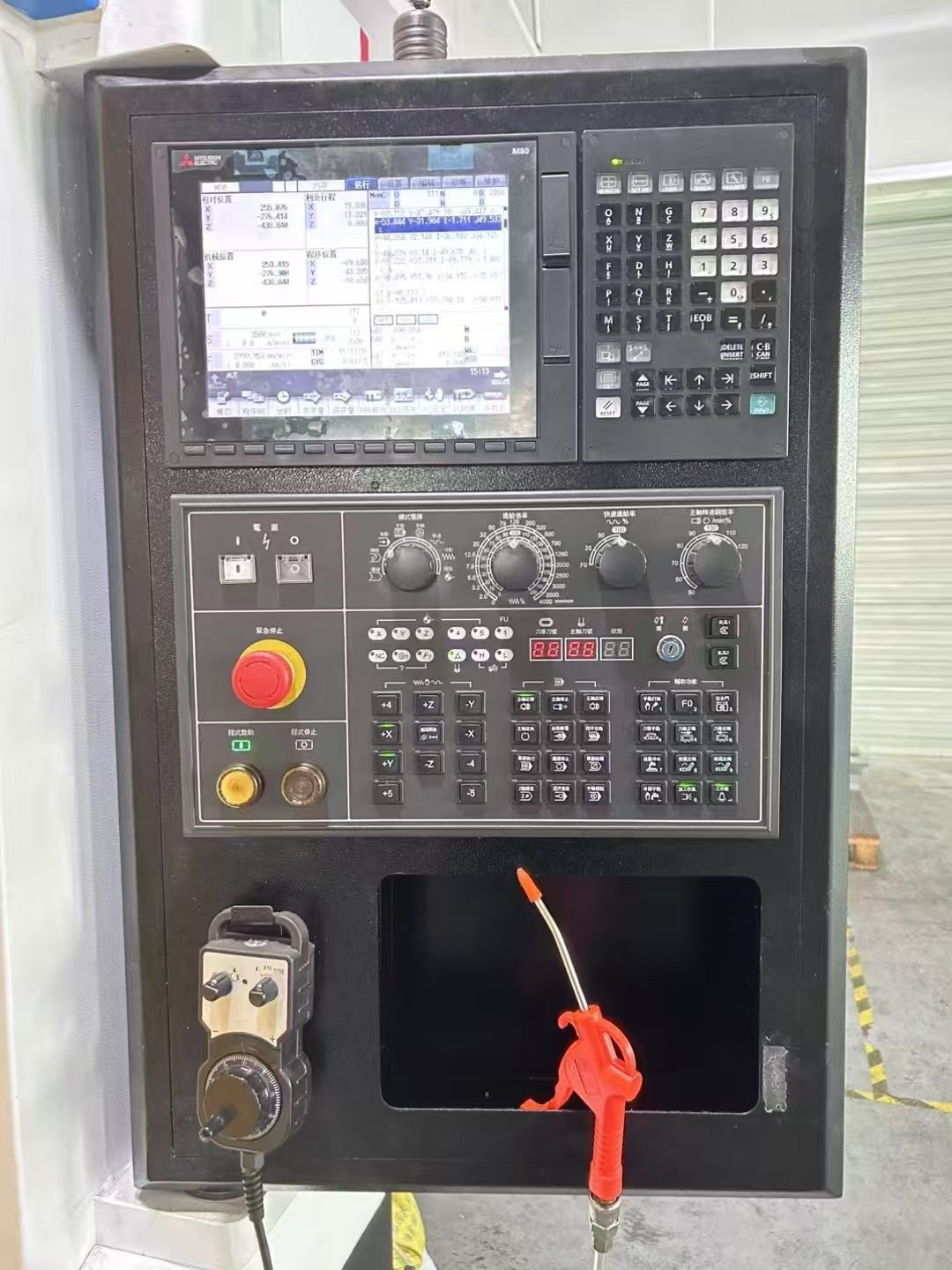 特價(jià)95成新潤(rùn)星T750鉆攻機(jī)，發(fā)那科MFPlus*系統(tǒng)