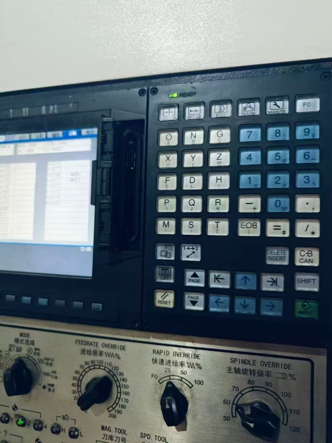 原裝正佑1270加工中心,三菱M70A系