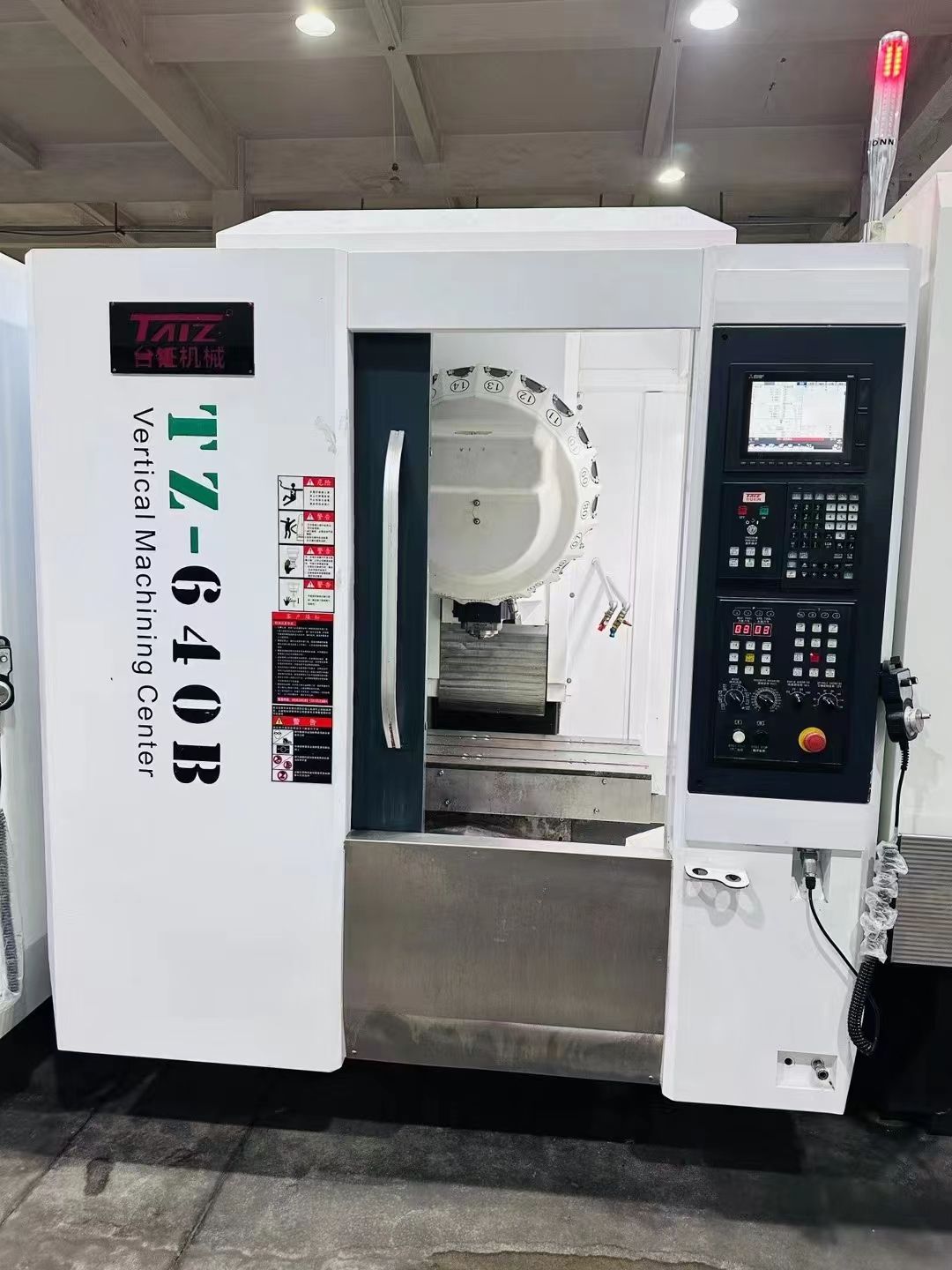 上新9臺臺鉦T-640鉆攻機，主軸20000轉，普通/伺服刀庫21刀，