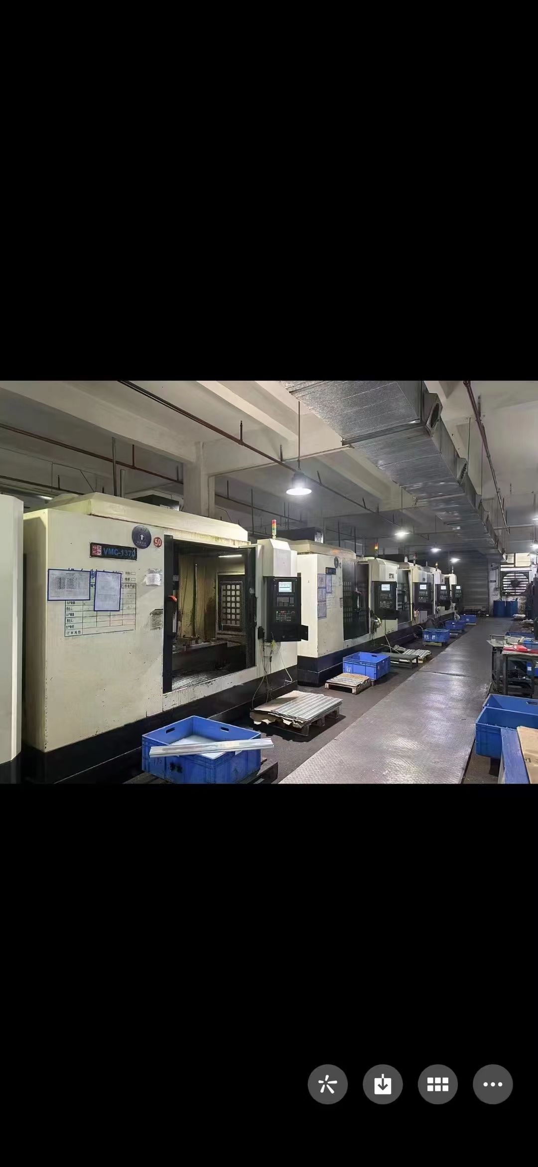 工廠在位一批正代1370，三軸重型線軌，帶機(jī)械手刀庫(kù)，重型床身鑄件