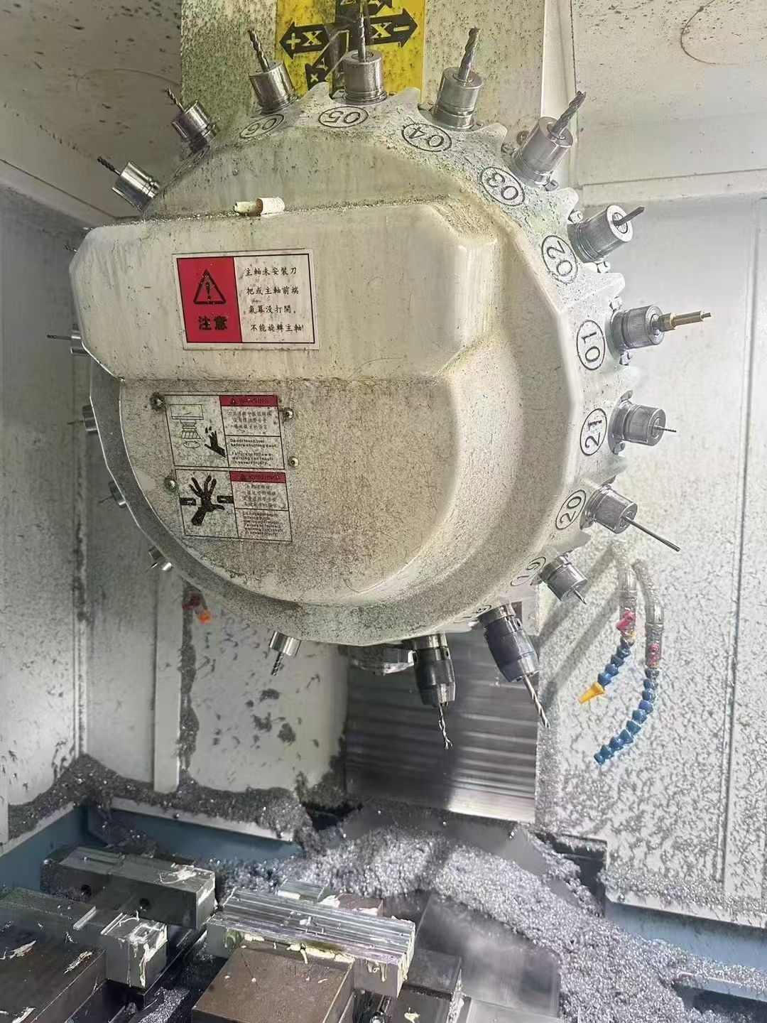 機(jī)況超好，上新長(zhǎng)安工廠在位95成思科T6鉆攻中心機(jī)