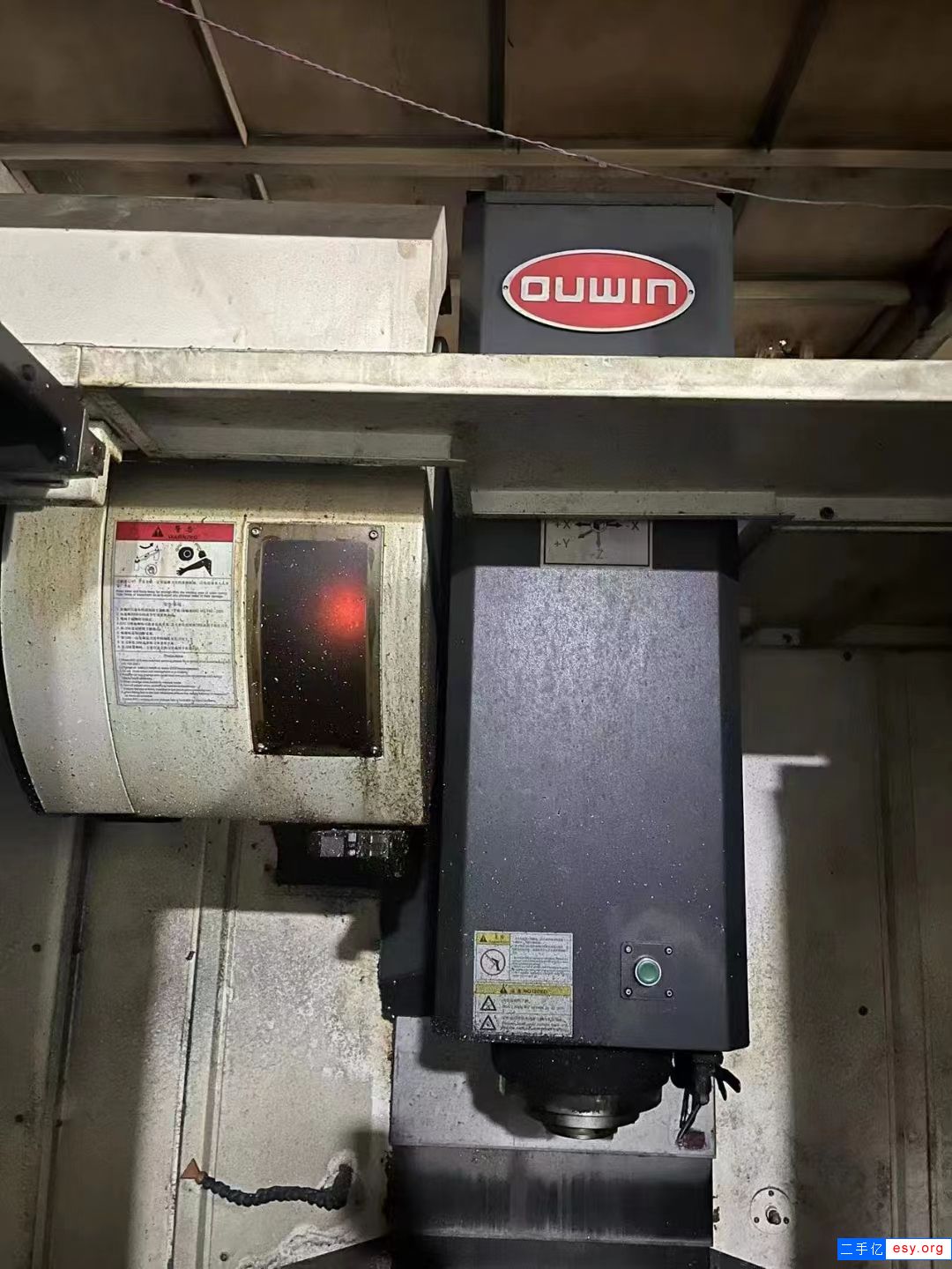 特賣工廠活機旭陽866三線軌加工中心，三軸45重型線規(guī)，三菱M80