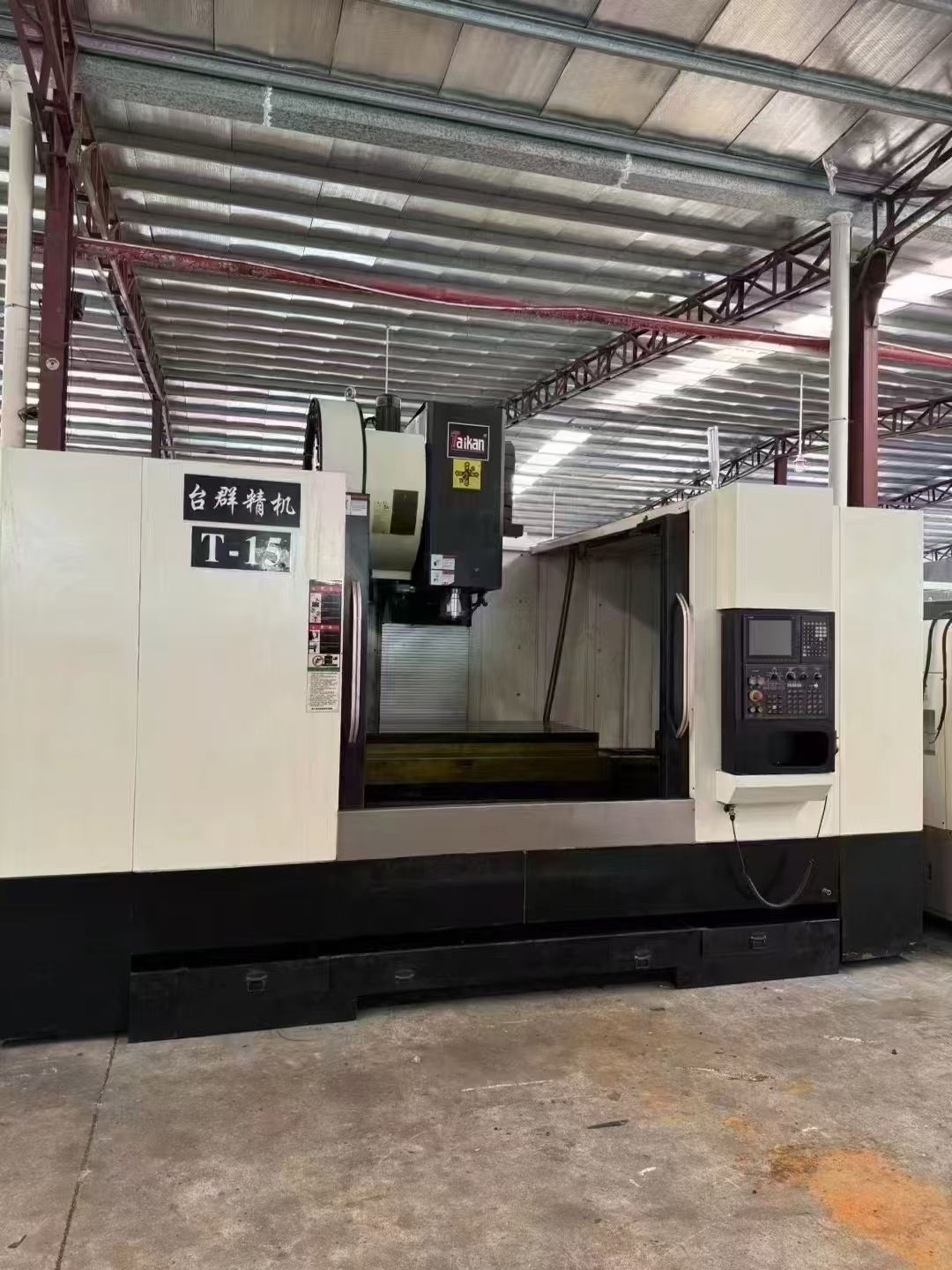 上新寶烽BF-850V，三軸線軌，三軸10的螺距，三菱M80系統(tǒng)