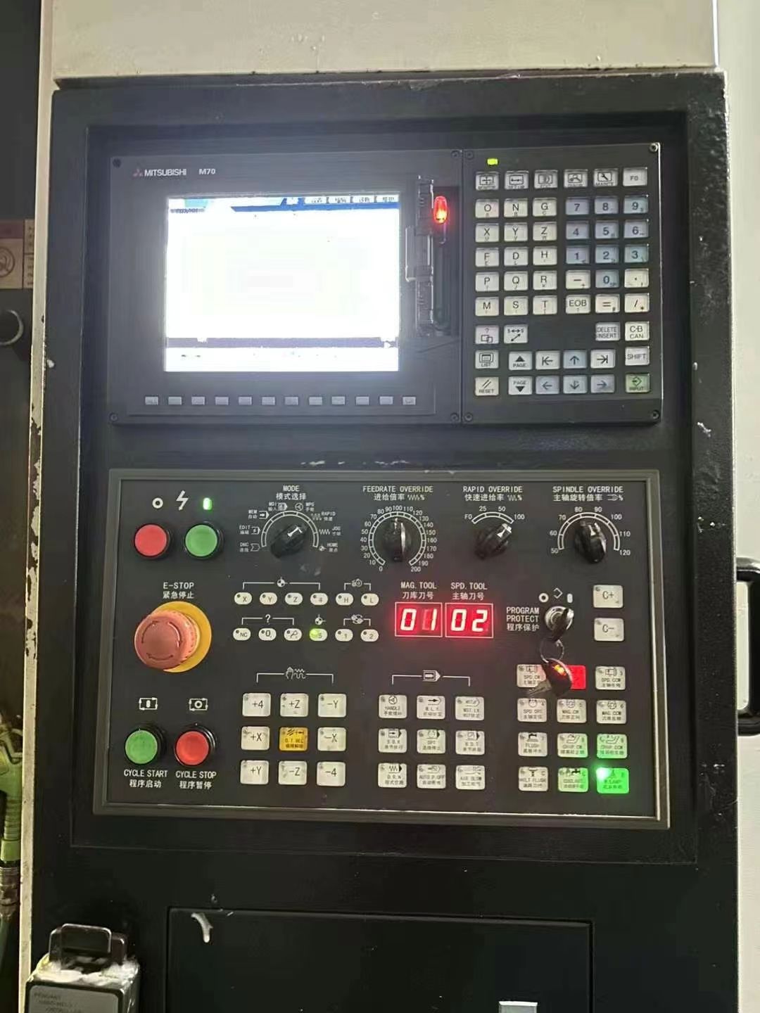 重型1060機器，三凌系統(tǒng)M70，原汁原味，機況又靚
