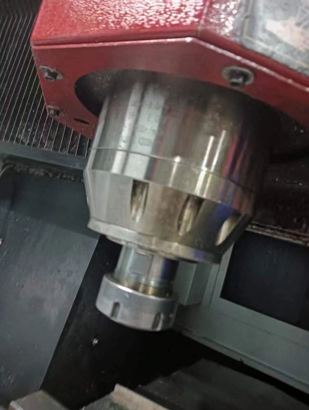 精品22年原裝世通870精雕機(jī)，主軸140直經(jīng)ER40主軸11KW/1