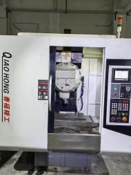 便宜出佳富V850三線軌加工中心日本三菱M80系統(tǒng)主軸1200