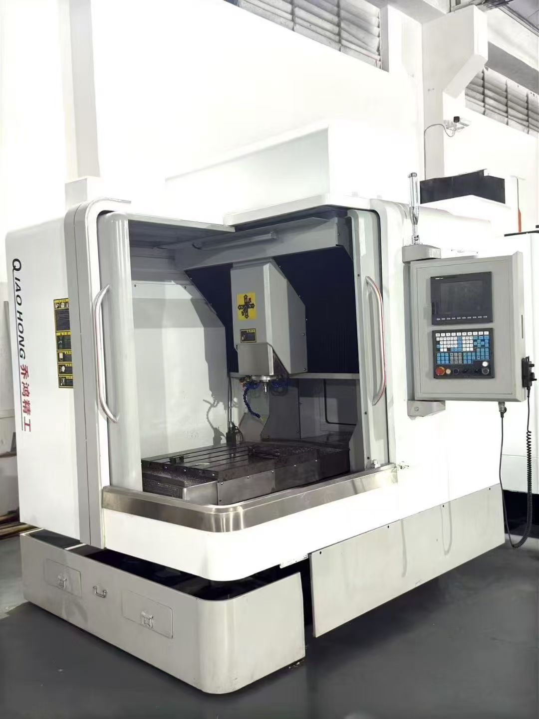 性价比超高佳富850L两线一硬,三菱M80系统,主轴皮带8000转