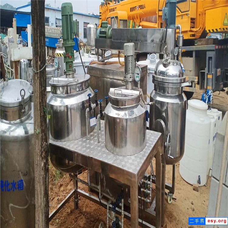 二手真空乳化機(jī) 化妝品乳化機(jī) 30升實(shí)驗(yàn)室乳化機(jī)出售