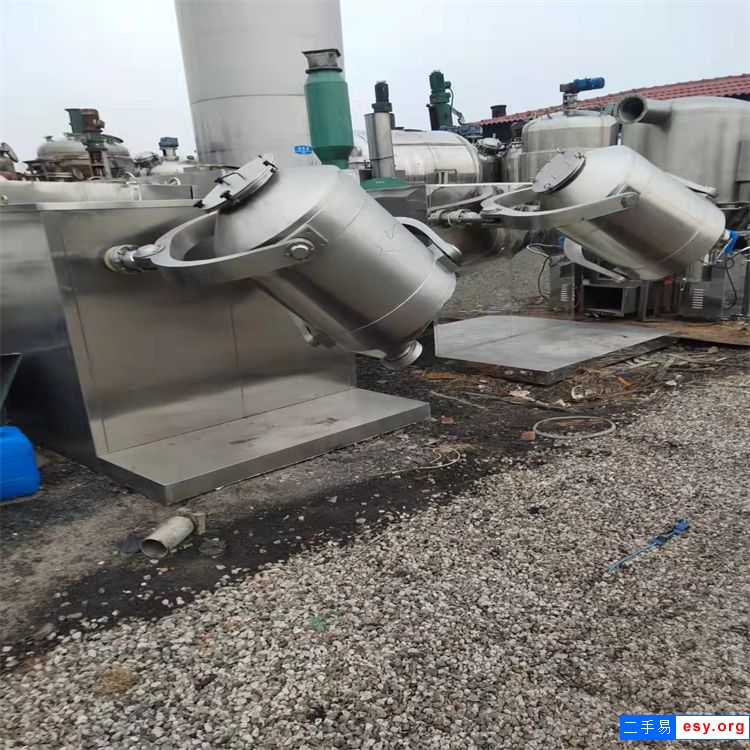 轉(zhuǎn)讓不銹鋼混合機 華碩 二手300型三維混合機