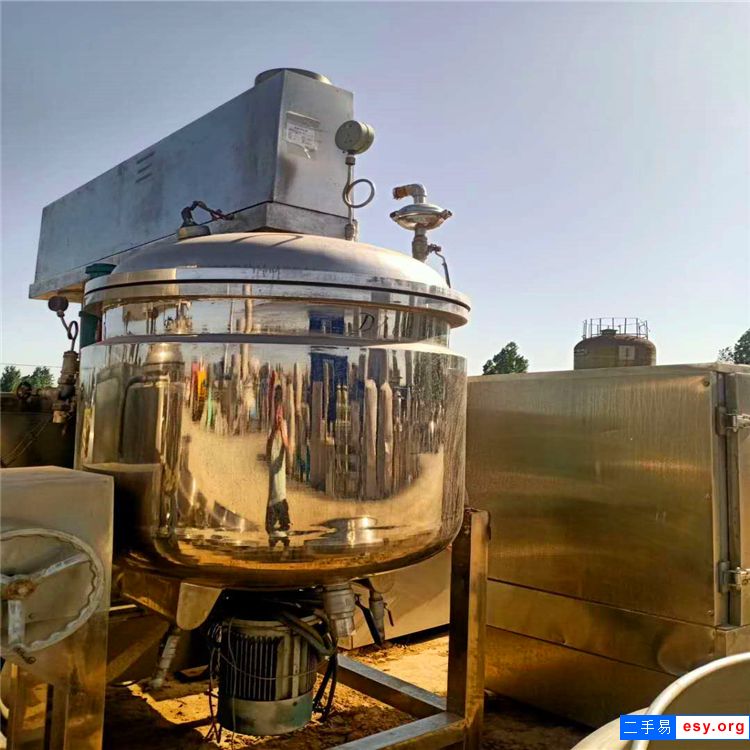 二手真空乳化機(jī) 化妝品乳化機(jī) 30升實(shí)驗(yàn)室乳化機(jī)出售