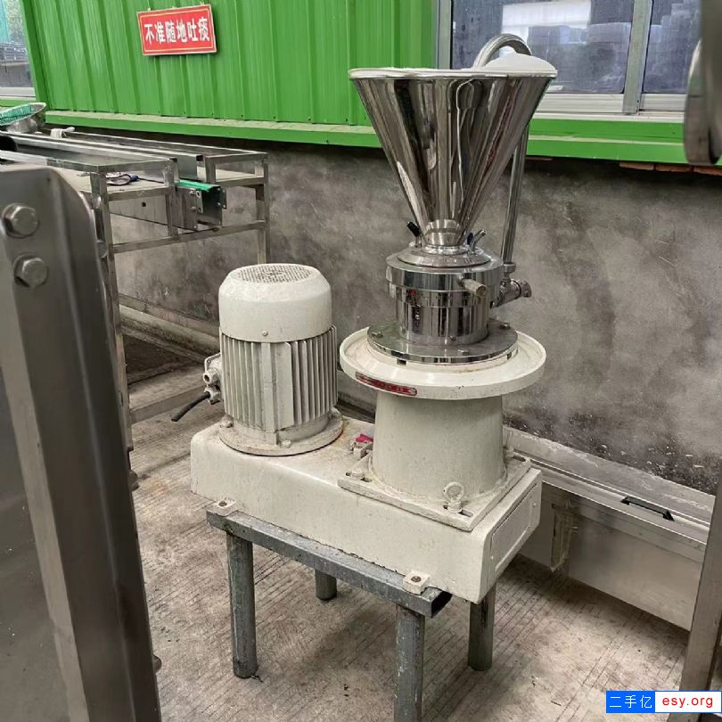出售二手膠體磨 九成新11KW膠體磨 二手磨漿機