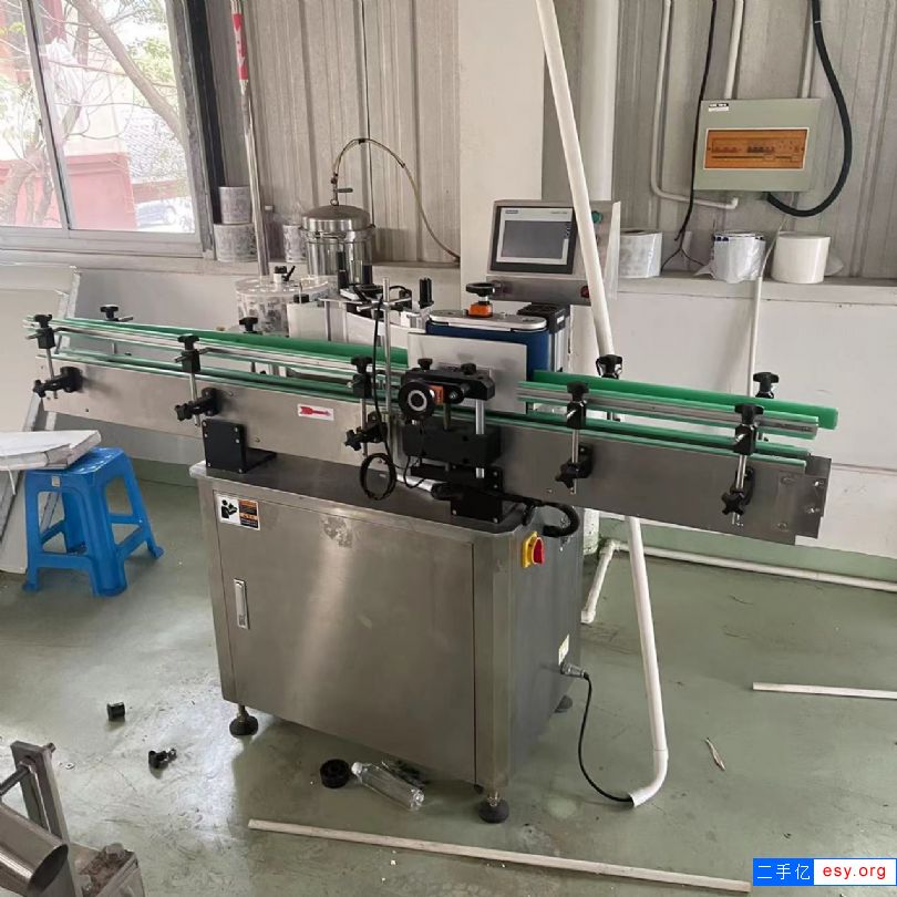 低價出售九成新二手貼標機 二手單面不干膠貼標機